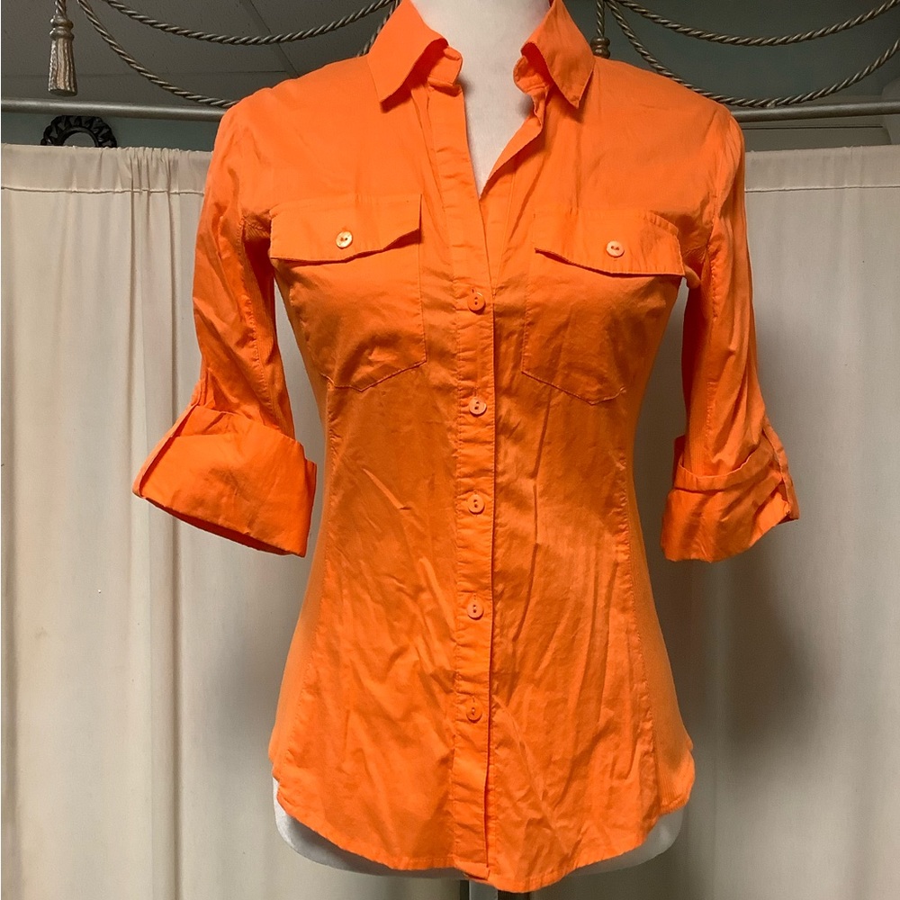 TRACY M Vintage Cotton Short Sleeve Shirt